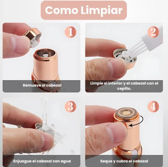 Depiladora de Precisión Facial