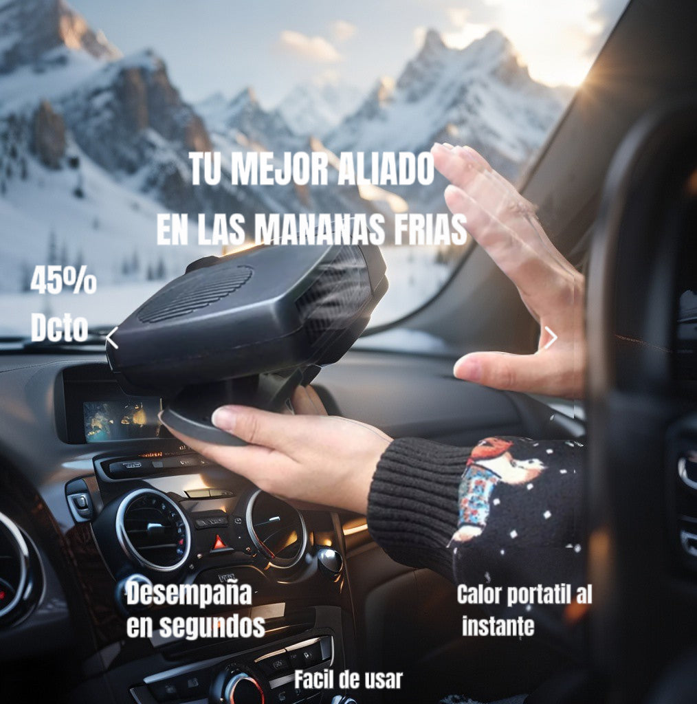SOLO POR HOY 45% DE DESCUENTO ThermoRide™ CALENTADOR PARA AUTOS