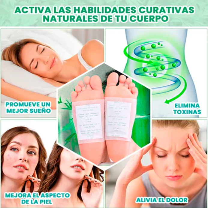 PARCHES KINOKI DESINTOXICANTE 10UND