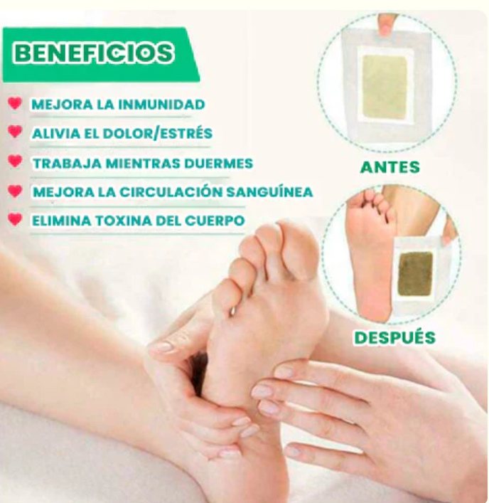 PARCHES KINOKI DESINTOXICANTE 10UND