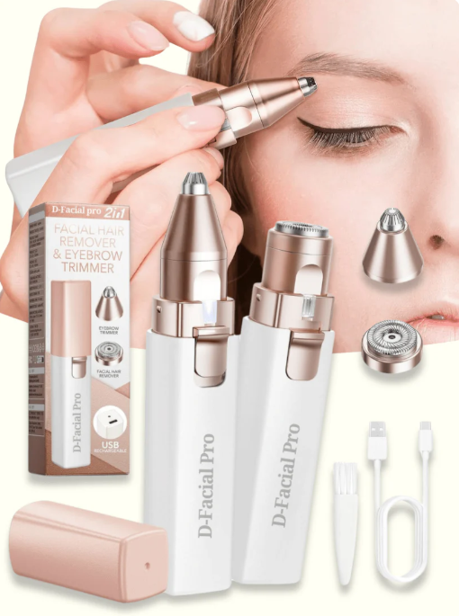 Depiladora de Precisión Facial
