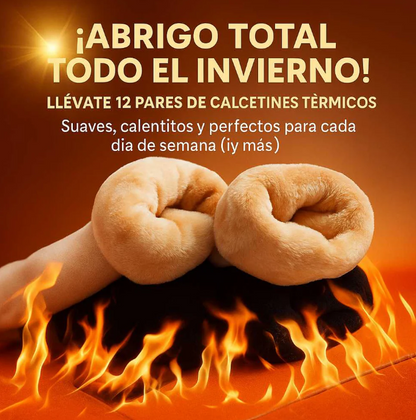WinterFeet X12™  Calcetines Térmicos 45% Dcto solo por ¡Hoy!