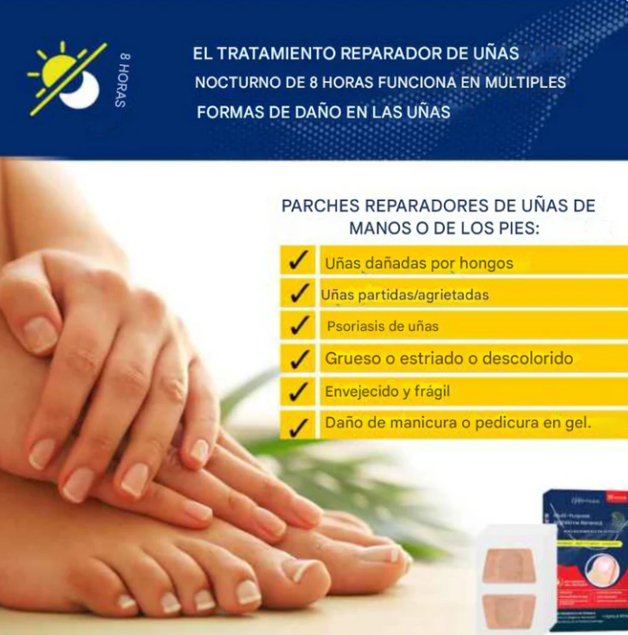 BioNail Patch™32 Parches Para Uñas  Anti Hongos  ¡SUPER OFERTA 2x1!
