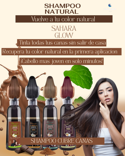 Shampoo Arabe Cubre Canas Sahara Glow