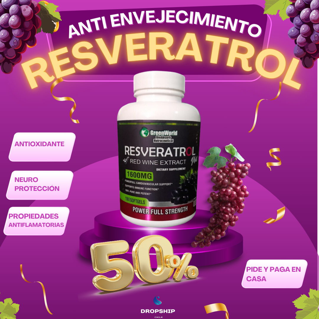ANTI ENVEJECIMIENTO RESVERATROL