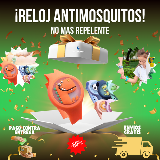 REPELIN, RELOJ REPELENTE DE MOSQUITOS.