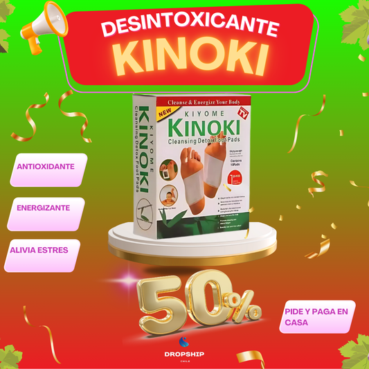 PARCHES KINOKI DESINTOXICANTE 10UND